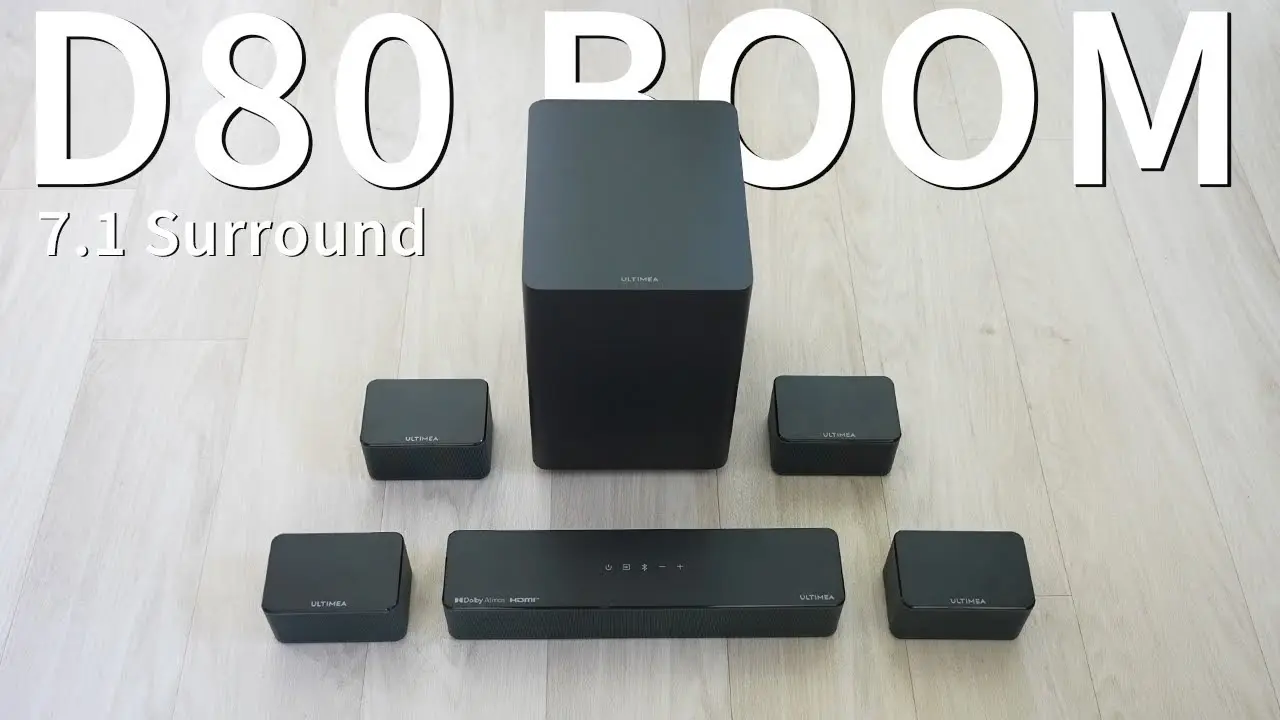 Ultimea Poseidon D80: το home theater των ονείρων σας, μπουμ!