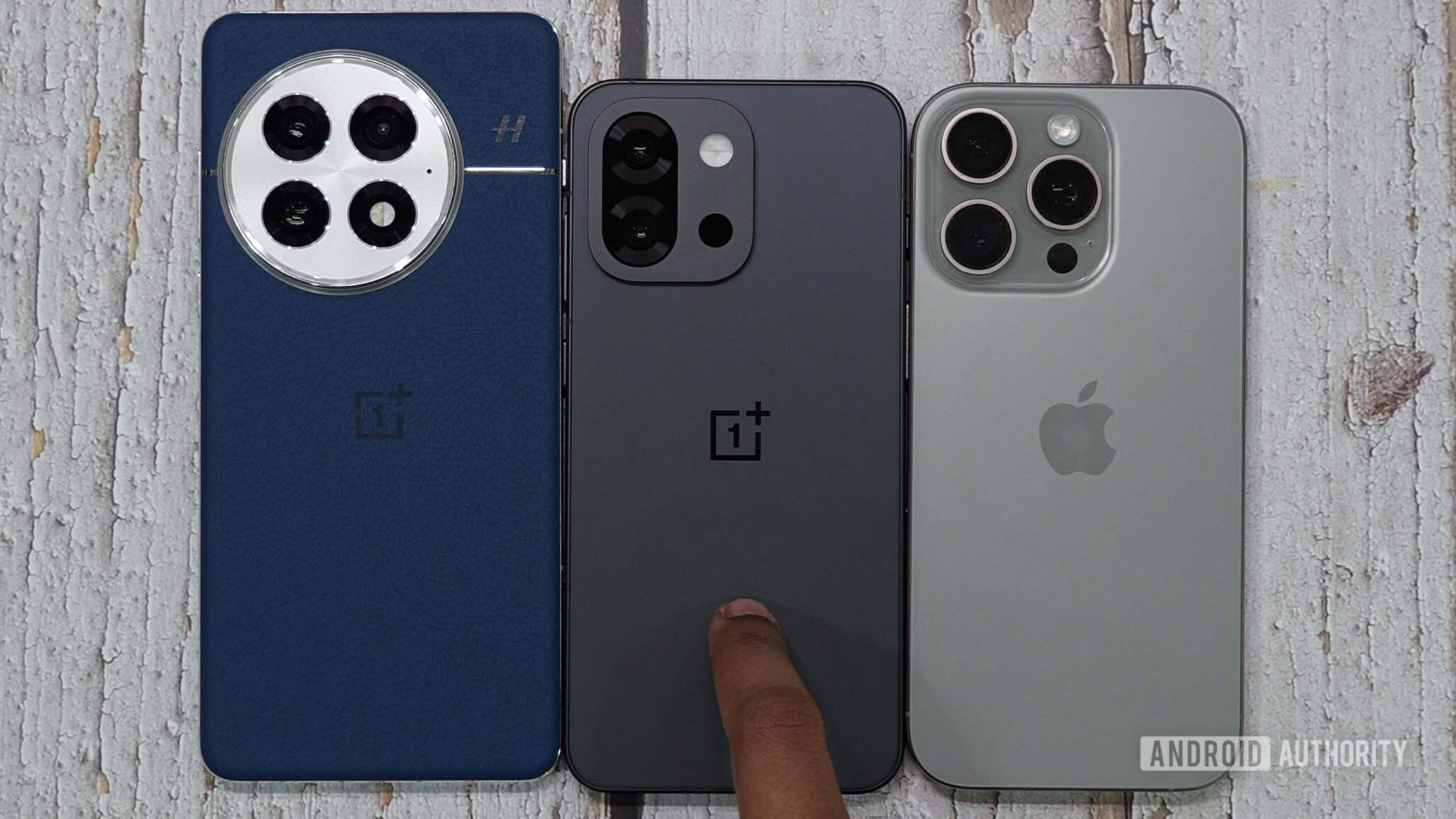 OnePlus 13 vs OnePlus 13s vs Apple iPhone 16 Pro