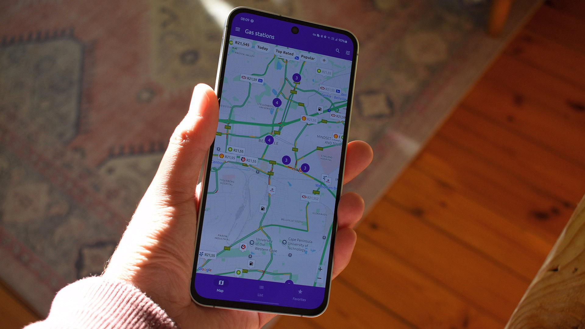 Εφαρμογή fuelio android 1