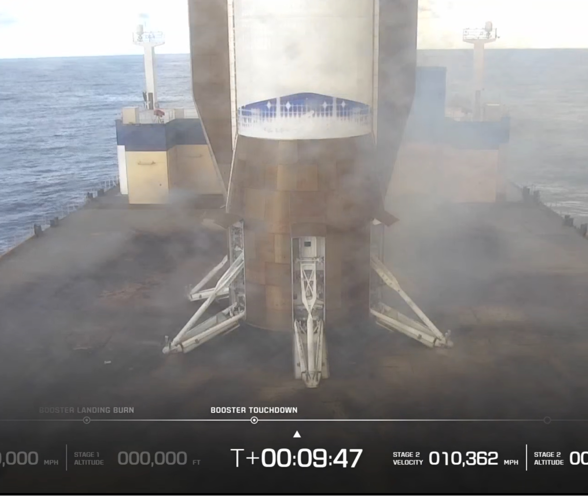 Η Blue Origin προσγειώνει τον ενισχυτή πυραύλων New Glenn με δεύτερη προσπάθεια