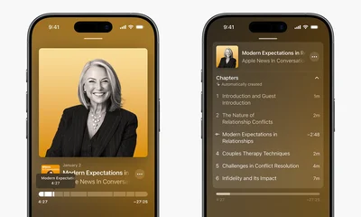 Κεφάλαια Apple Podcasts