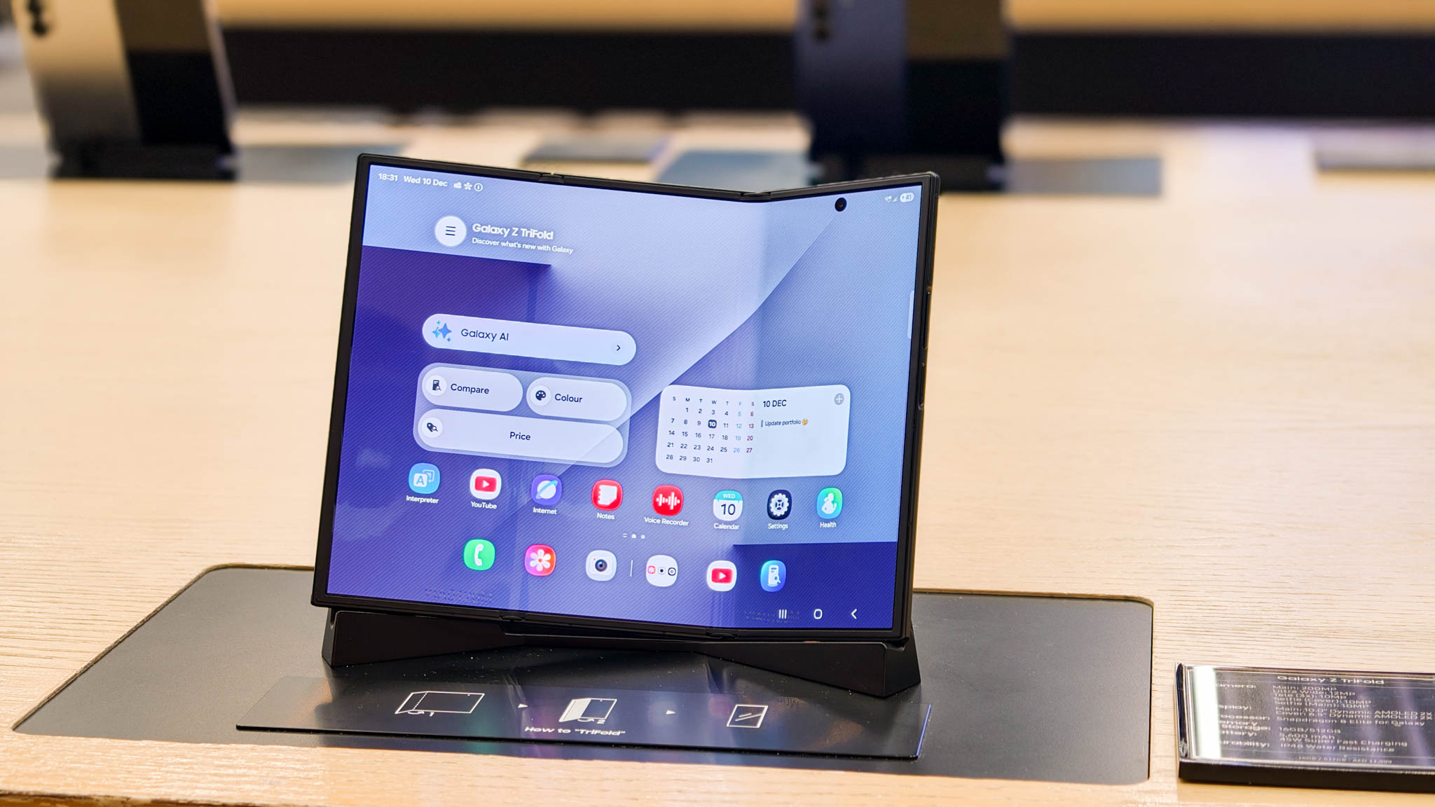 Πρόχειρες δοκιμές Samsung Galaxy Z TriFold στο Dubai Mall στο Android Central