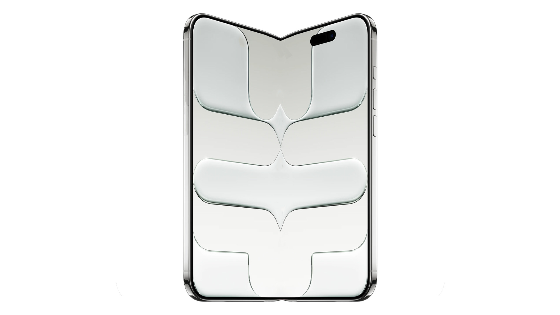 Mockup του iPhone Fold με βάση το iPhone Air