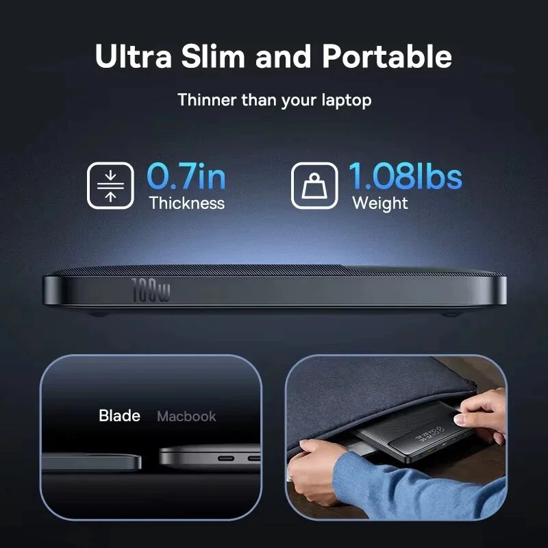 Ανακάλυψε το Baseus Blade H1 Lite: 20.000mAh και 100W φόρτισης σε μέγεθος τετραδίου – η λύση για να μην αγχώνεσαι πια για μπαταρία! Ανακάλυψε το Baseus Blade H1 Lite: 20.000mAh και 100W φόρτισης σε μέγεθος τετραδίου – η λύση για να μην αγχώνεσαι πια για μπαταρία!