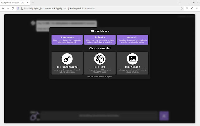 DIG AI - Darknet AI Tool που επιτρέπει στους ηθοποιούς απειλών να εκτοξεύουν εξελιγμένες επιθέσεις DIG AI - Darknet AI Tool που επιτρέπει στους ηθοποιούς απειλών να εκτοξεύουν εξελιγμένες επιθέσεις