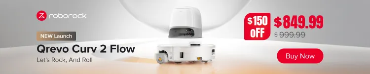 Το Roborock Qrevo Curv 2 Flow έχει έκπτωση 150 $ για τους αναγνώστες του 9to5Mac