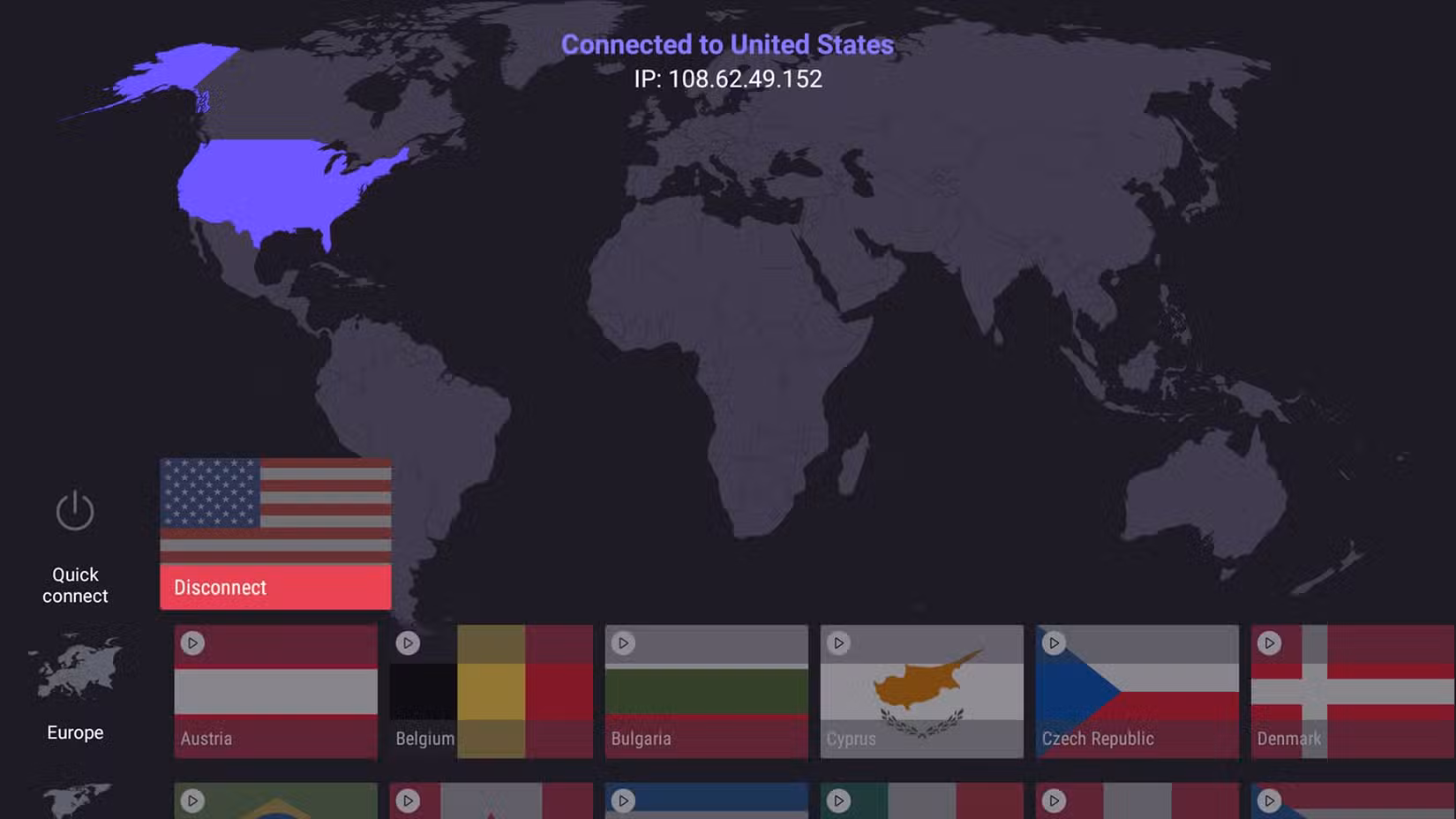 Συνδεθείτε σε άλλο διακομιστή στο Proton VPN