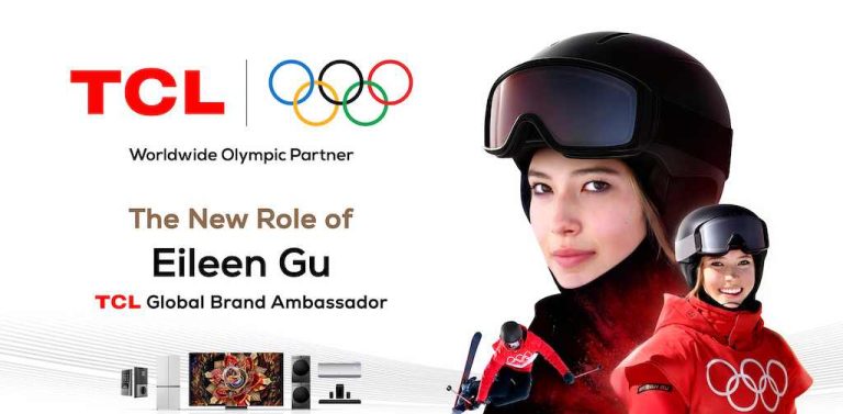 Δελτίο Τύπου – Η TCL συγχαίρει την Global Brand Ambassador Eileen Gu για την ιστορική της επίδοση στο Milano Cortina 2026