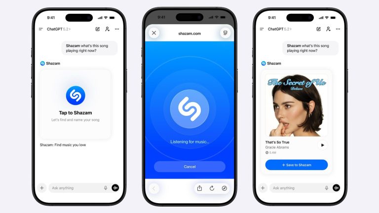 Το Shazam Music Recognition της Apple είναι τώρα διαθέσιμο στο ChatGPT