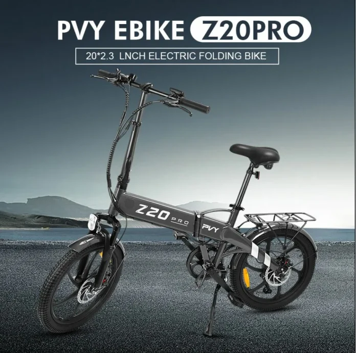 PVY Z20 Pro : Ε-bike με τροχούς 20″ και μοτέρ 500W για εύκολες μετακινήσεις στην πόλη. PVY Z20 Pro : Ε-bike με τροχούς 20″ και μοτέρ 500W για εύκολες μετακινήσεις στην πόλη.