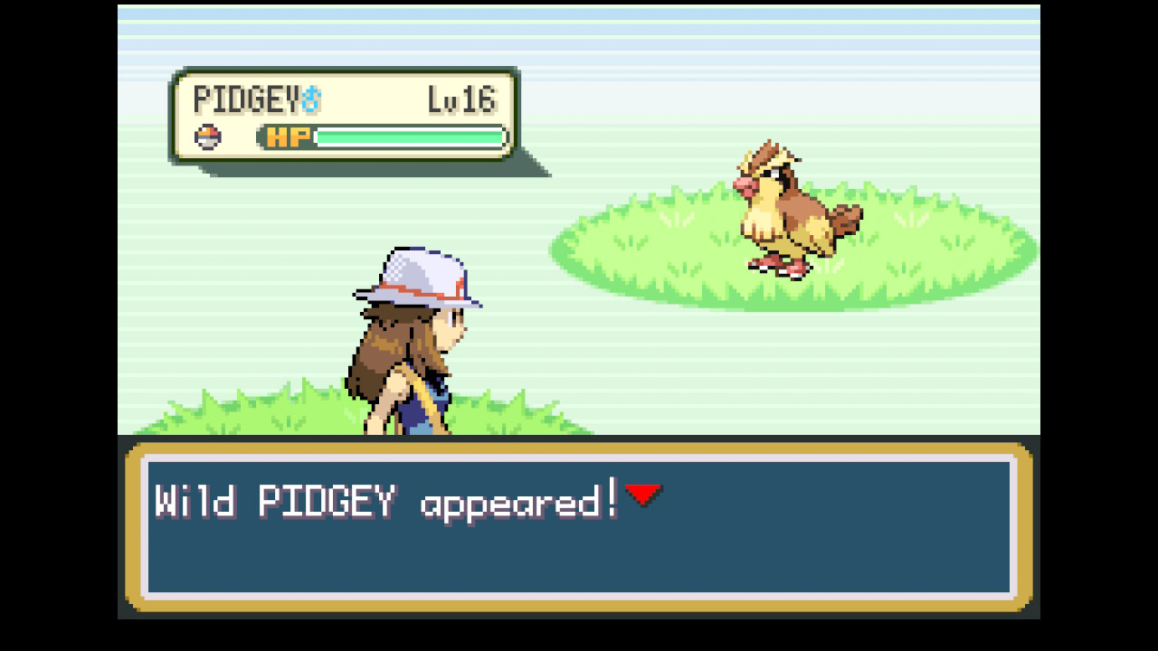 Στιγμιότυπα οθόνης του Pokemon FireRed που τραβήχτηκαν στο Nintendo Switch 2