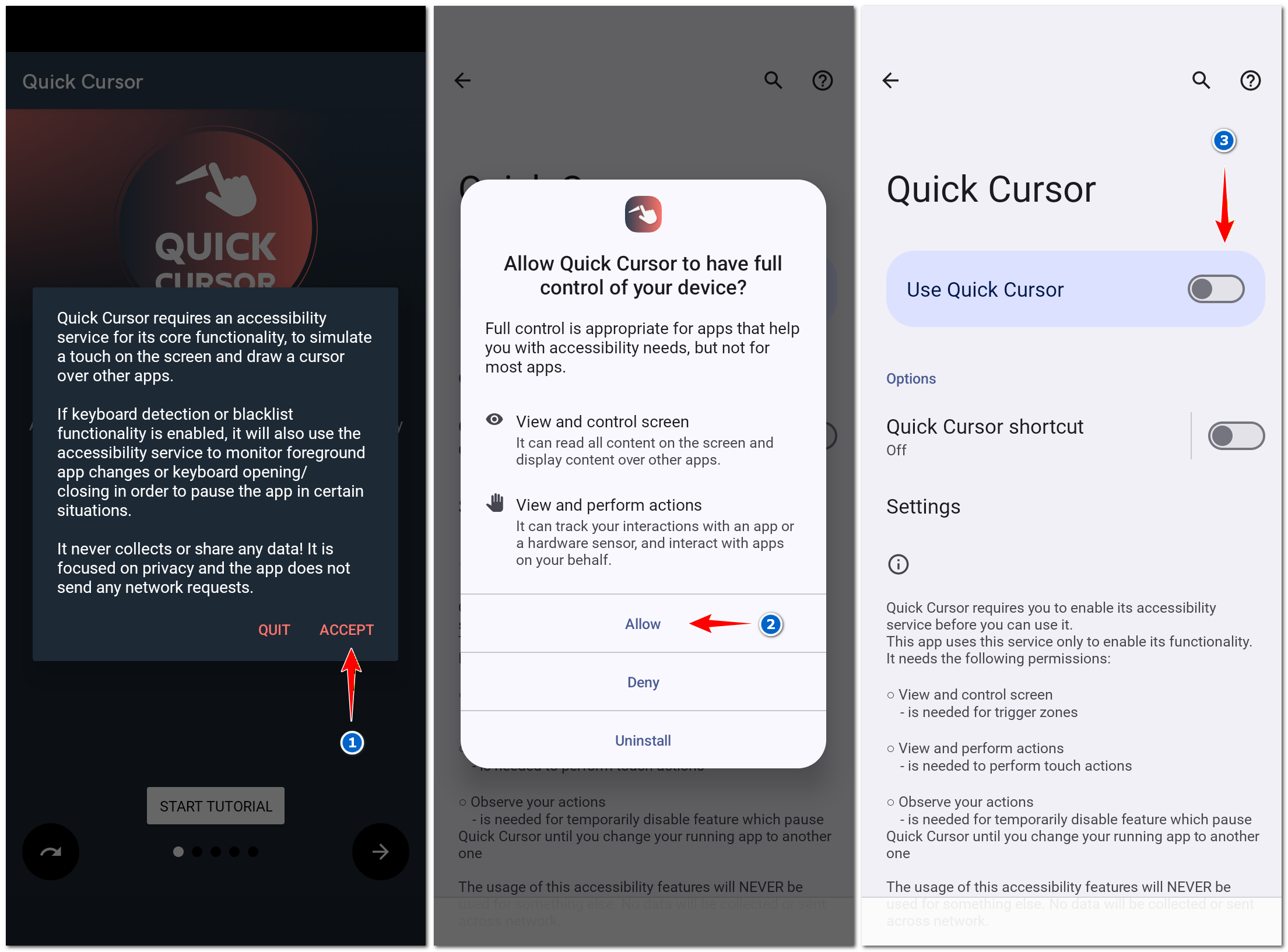 γρήγορα βήματα αρχικής διαμόρφωσης του δρομέα