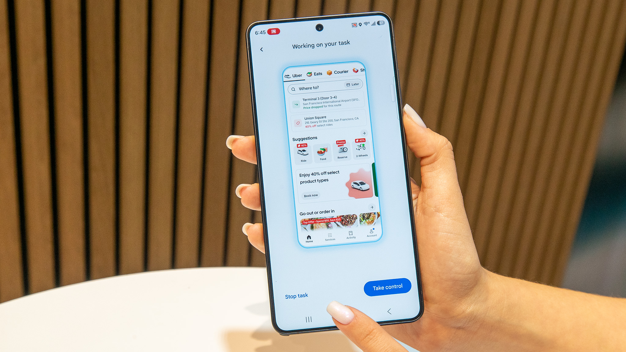 Αυτοματοποίηση εργασιών με το Bixby και το Gemini σε ένα Samsung Galaxy S26 Ultra