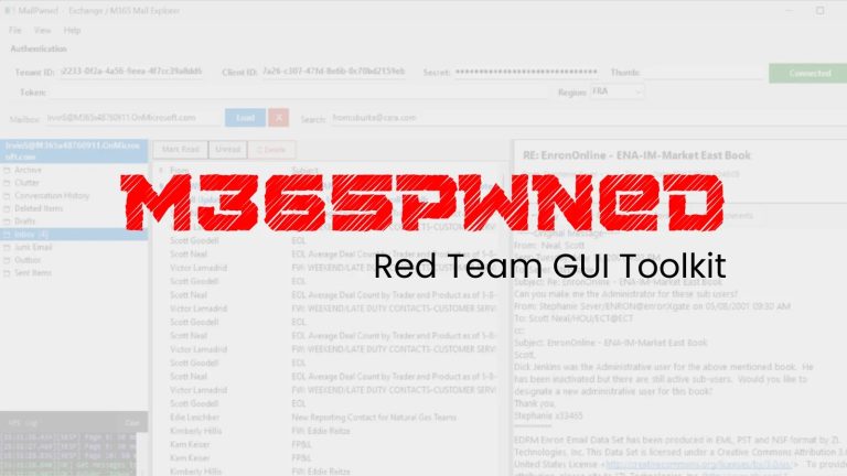 Red Team GUI Toolkit για Microsoft 365 Exploitation μέσω Graph API