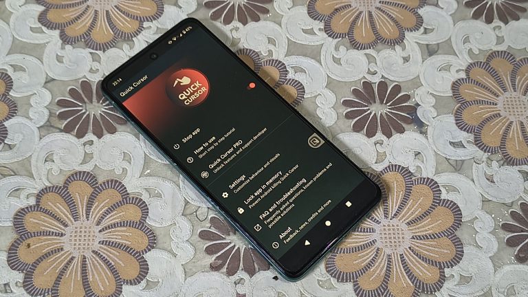 Ο Quick Cursor είναι ιδανικός για όσους περιφρονούν τα τεράστια smartphone