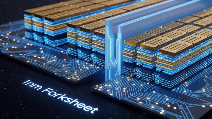 Η Samsung φέρεται να εισαγάγει τη διαδικασία του 1 nm έως το 2031 υιοθετώντας την τεχνολογία «Fork Sheet» για να συσκευάσει περισσότερα τρανζίστορ στην ίδια περιοχή τσιπ Η Samsung φέρεται να εισαγάγει τη διαδικασία του 1 nm έως το 2031 υιοθετώντας την τεχνολογία «Fork Sheet» για να συσκευάσει περισσότερα τρανζίστορ στην ίδια περιοχή τσιπ