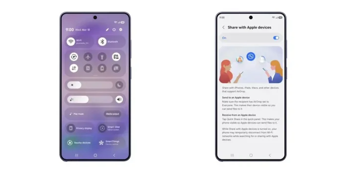 Από σήμερα ξεκινάει υποστήριξη AirDrop από την Samsung και αυτό βοηθάει περισσότερο την Apple Από σήμερα ξεκινάει υποστήριξη AirDrop από την Samsung και αυτό βοηθάει περισσότερο την Apple