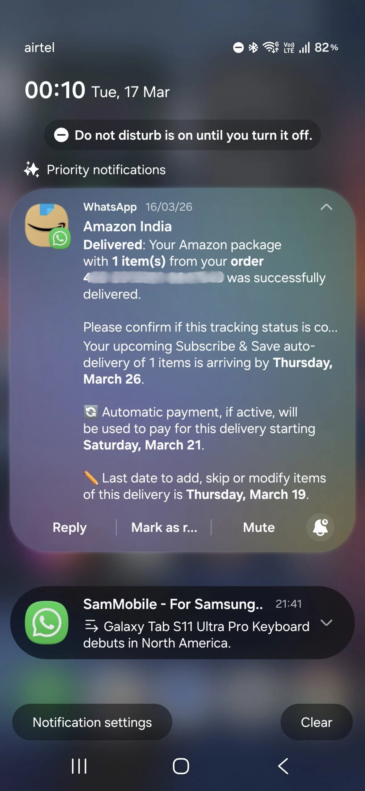 αρχική ειδοποίηση