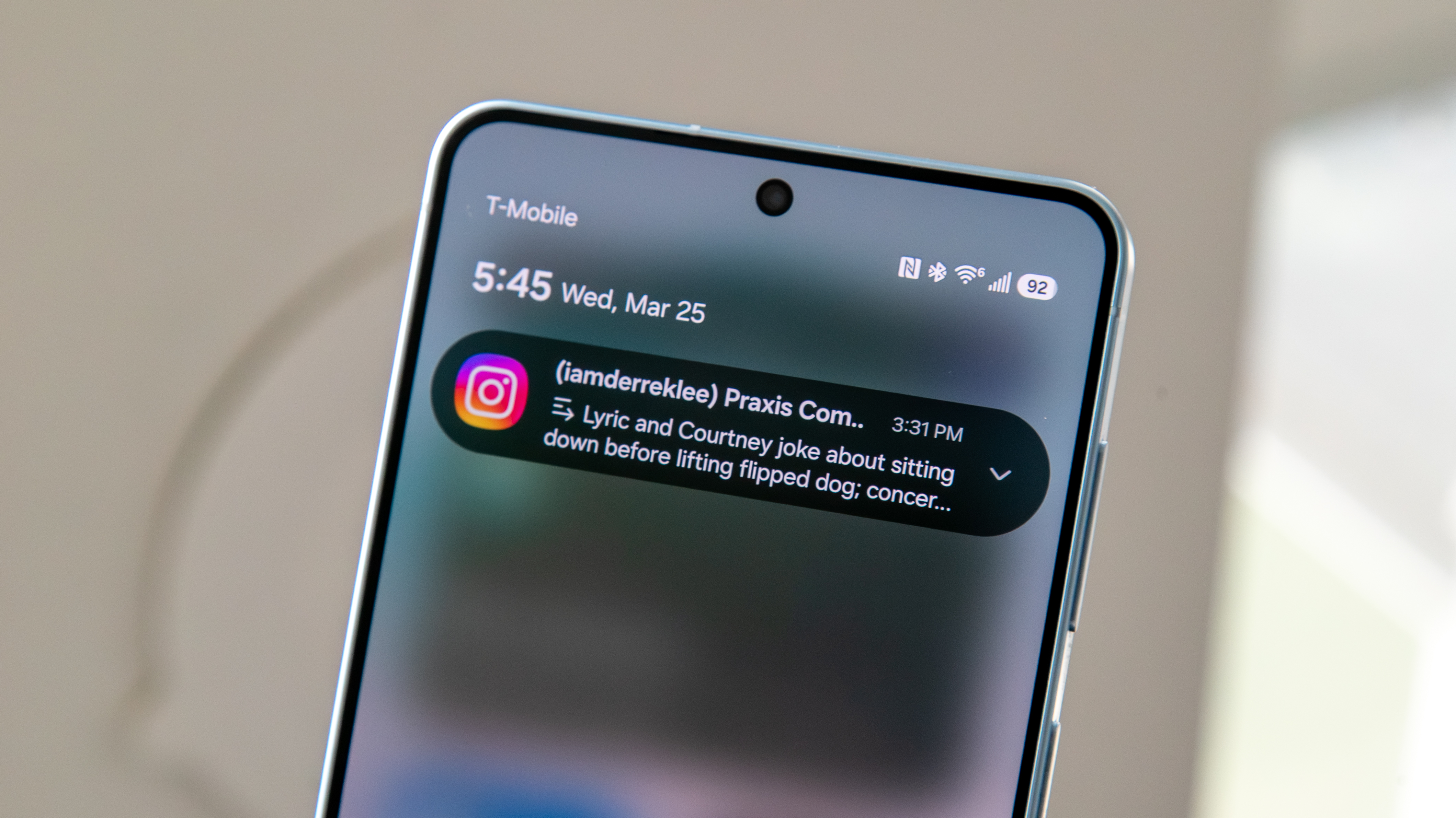 Galaxy S26 Plus AI notification summary