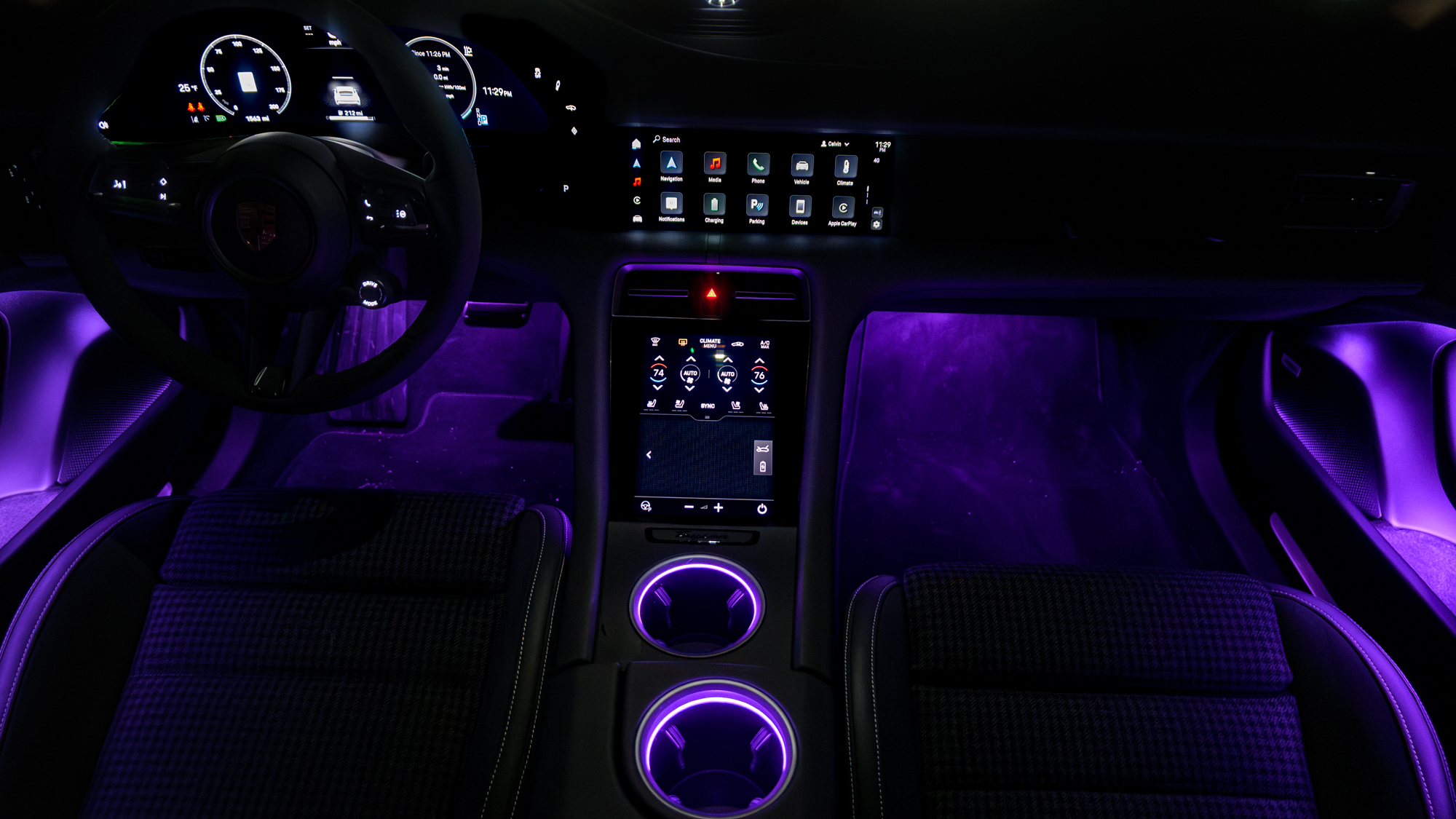 Test drive Porsche Taycan 2025.