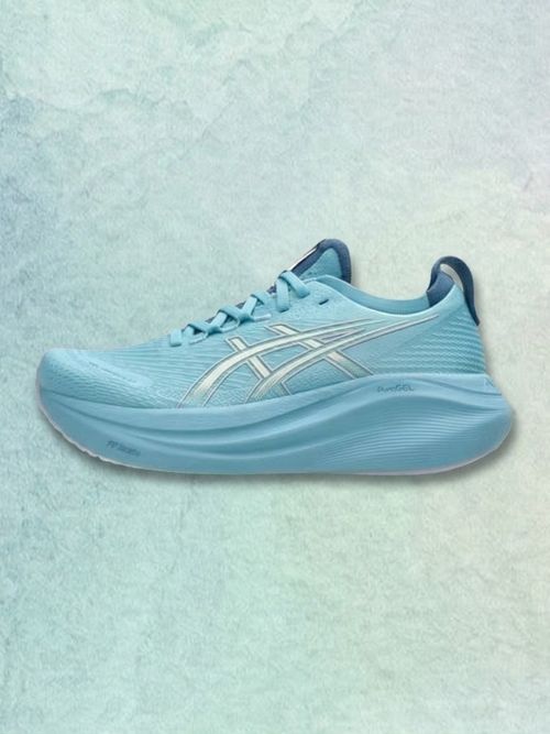 Παπούτσια για τρέξιμο Gel-Nimbus 27, Νερό/Κρέμα (Γυναικεία)