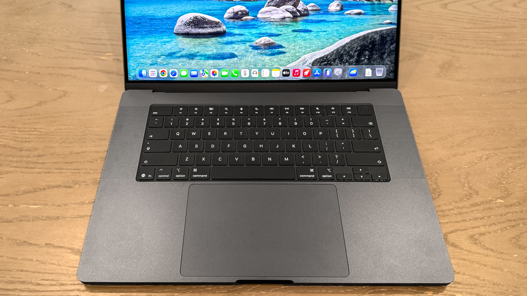 MacBook Pro 16-inch M5 Pro on a desk