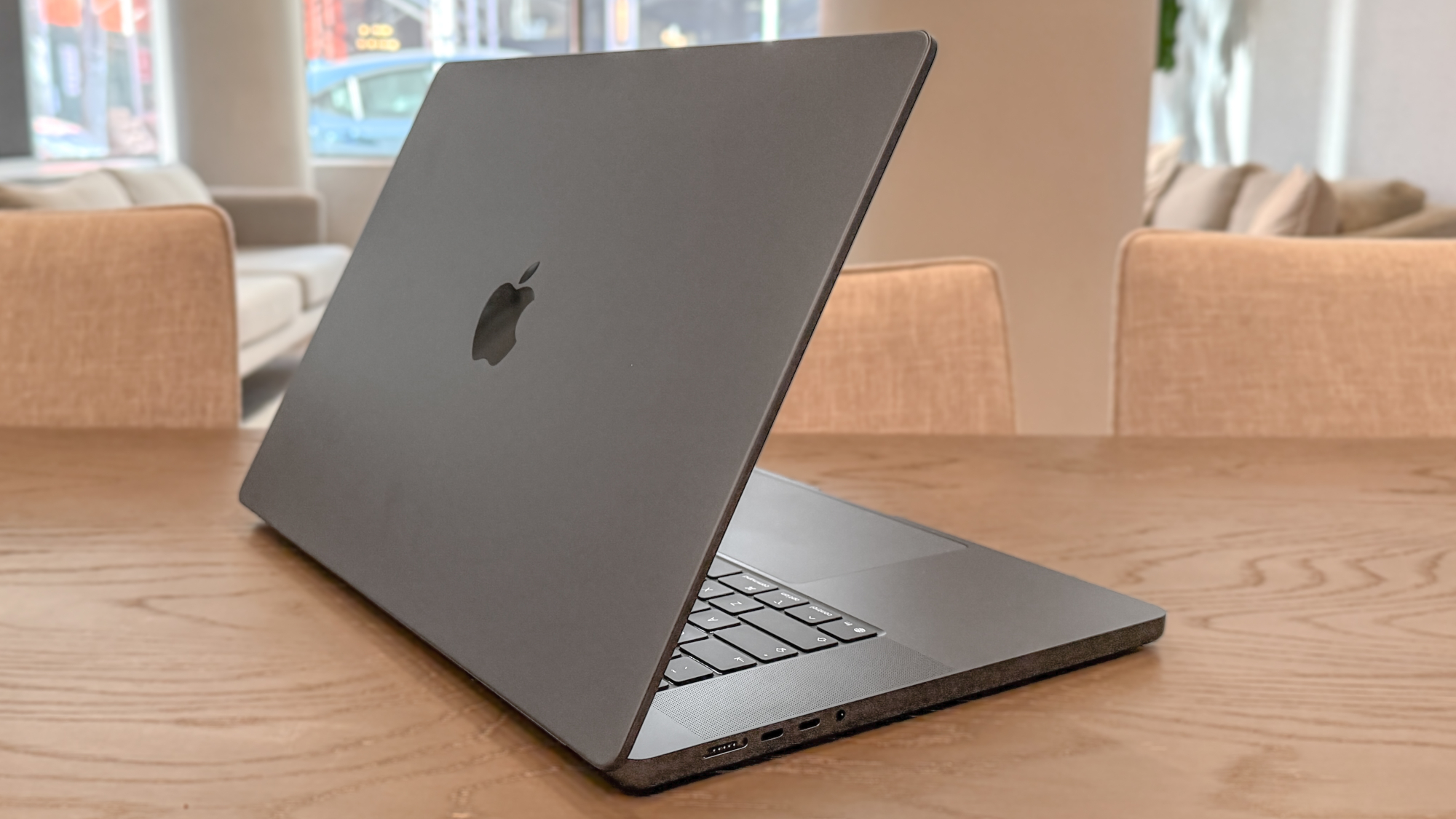 MacBook Pro 16-inch M5 Pro on a desk