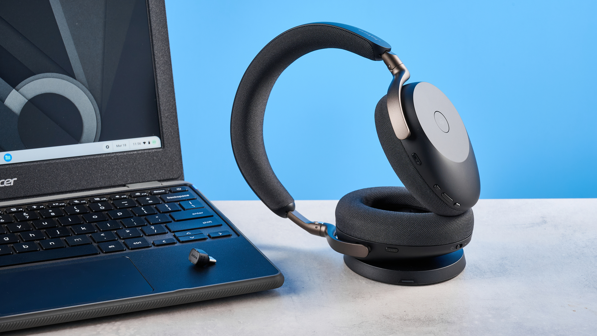 Ακουστικά συνδιάσκεψης Jabra Evolve3 85