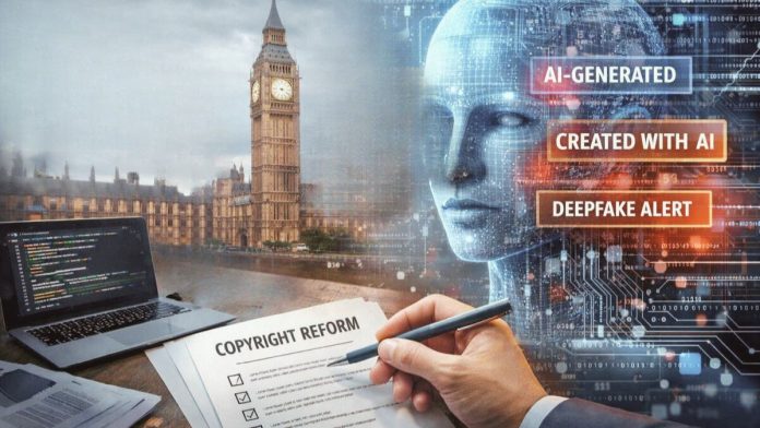 Το Ηνωμένο Βασίλειο εξετάζει σήμανση για περιεχόμενο Τεχνητής Νοημοσύνης Το Ηνωμένο Βασίλειο εξετάζει σήμανση για περιεχόμενο Τεχνητής Νοημοσύνης