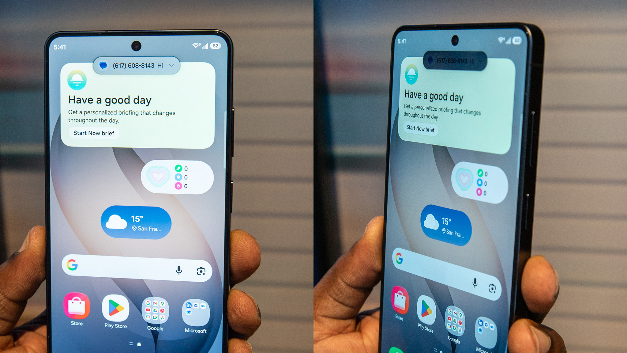 Λάβετε μια ειδοποίηση που προστατεύεται από την οθόνη απορρήτου σε ένα Samsung Galaxy S26 Ultra και δείτε πώς φαίνεται ευθεία και από γωνία