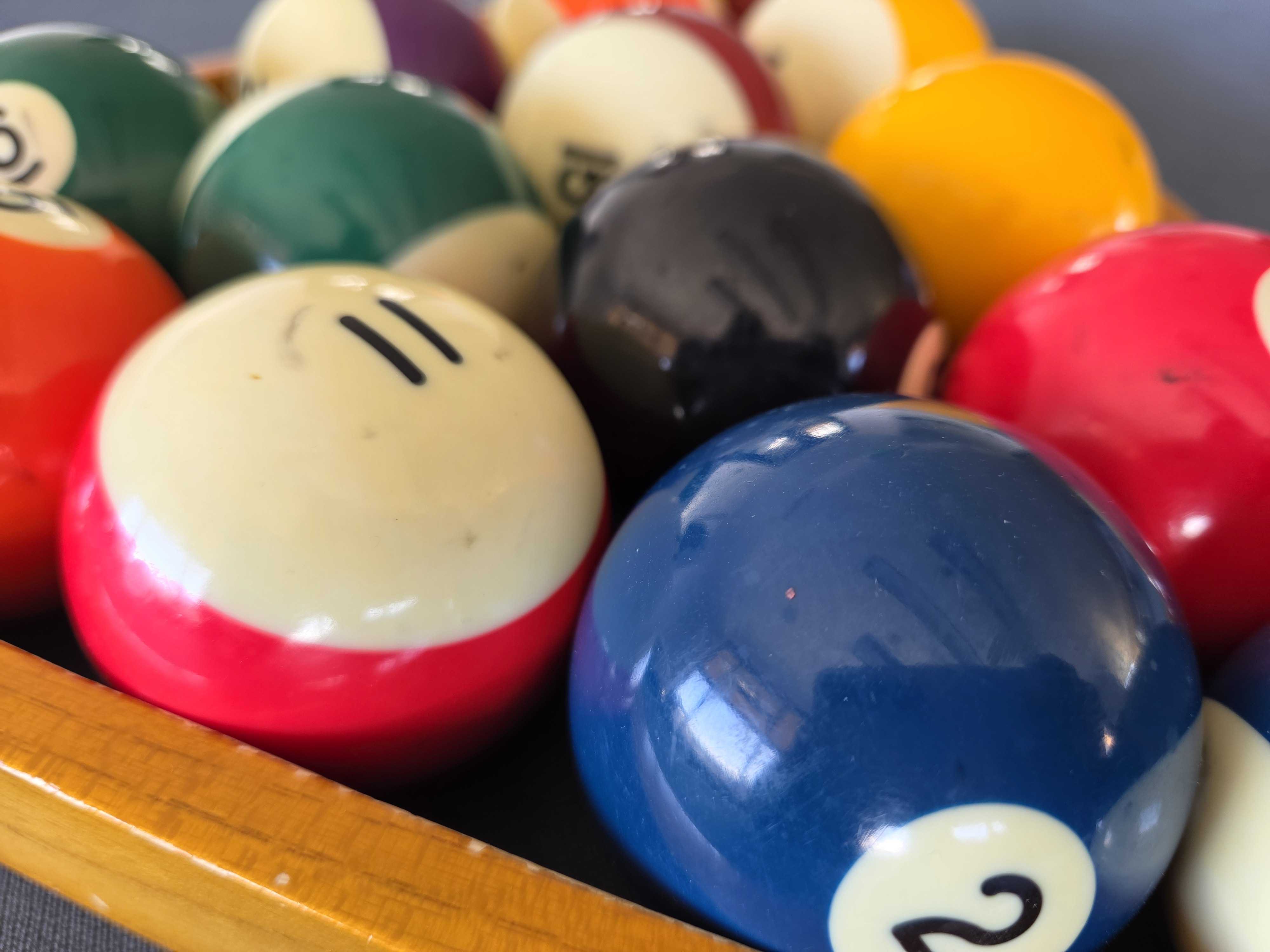 Billiard balls