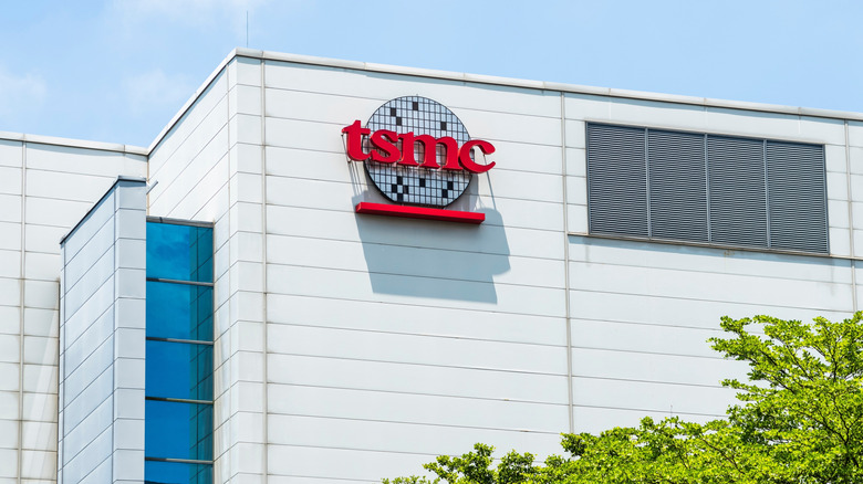 Ένα κτίριο γραφείων TSMC στην πόλη Hsinchu, Ταϊβάν