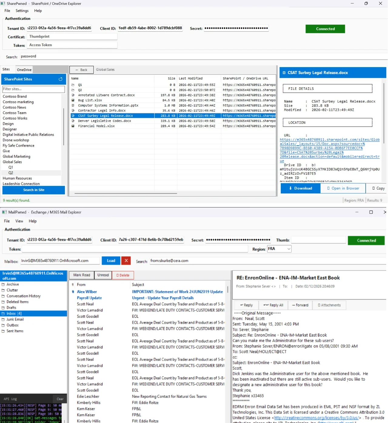 M365Pwned Red Team GUI Toolkit