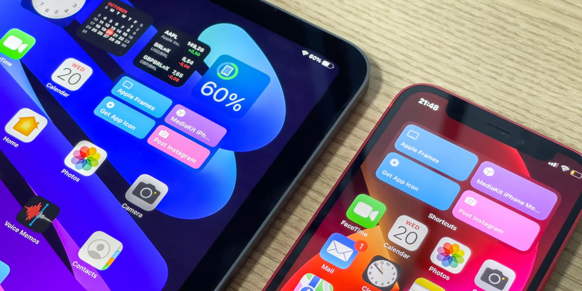 iPad mini και iPhone