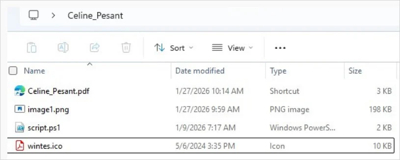 Περιεχόμενα αρχείου ISO