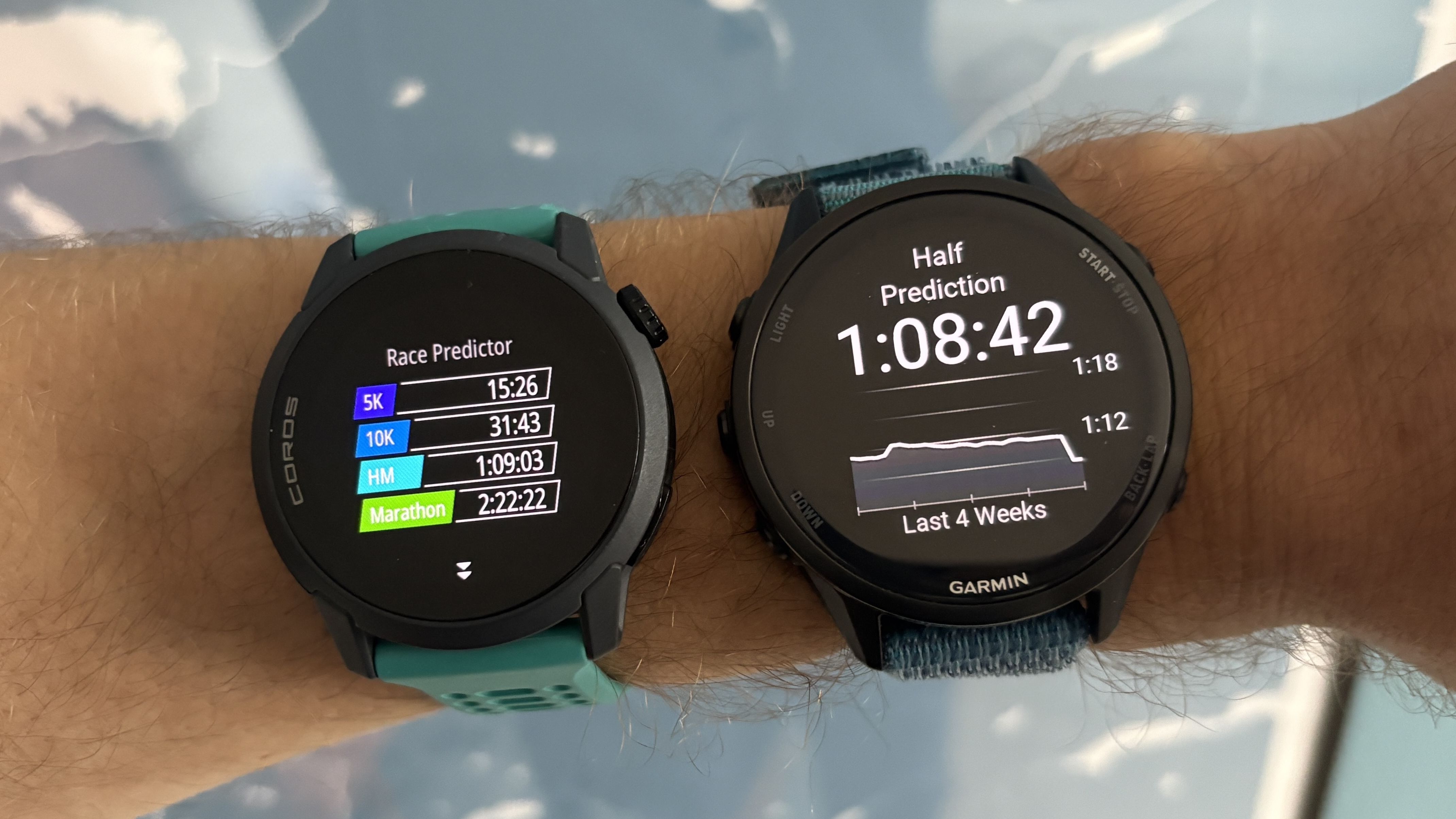 Garmin Forerunner 970 vs Coros Pace 4