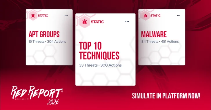 Επικυρώστε τις άμυνές σας έναντι των πιο διαδεδομένων απειλών του 2026 χρησιμοποιώντας τα πέντε πρότυπα απειλών κόκκινων αναφορών.