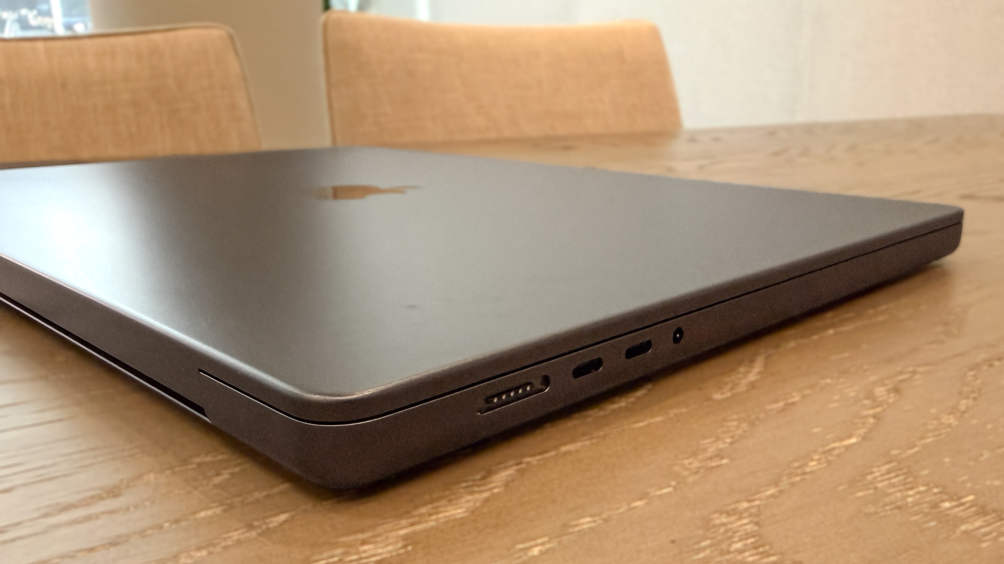 MacBook Pro 16-inch M5 Pro on a desk