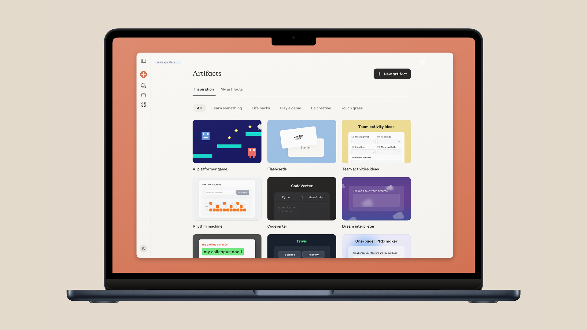 Γραφικό οθόνης Anthrpic