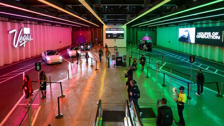 Σύστημα υπόγειων σήραγγας The Boring Company στο Βέγκας