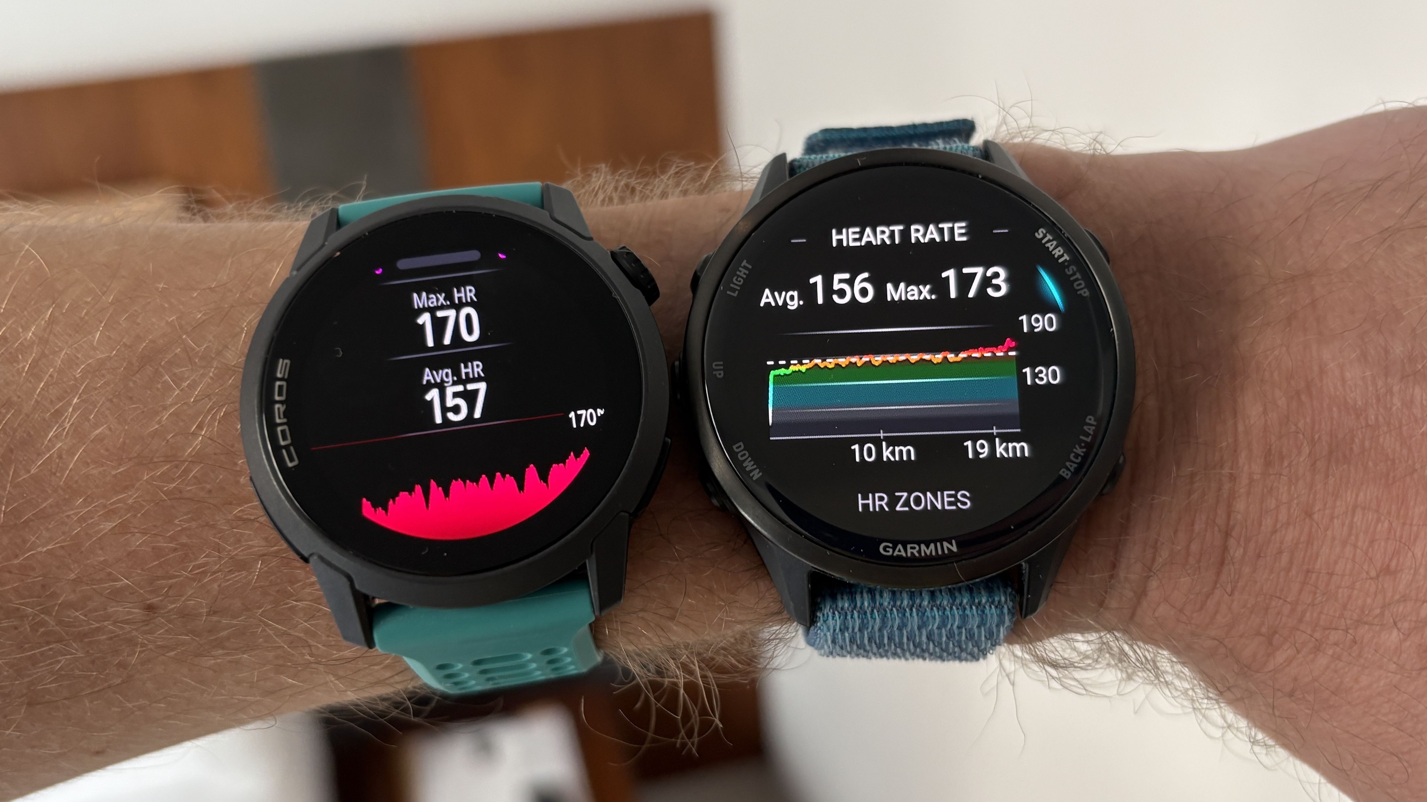 Garmin Forerunner 970 vs Coros Pace 4