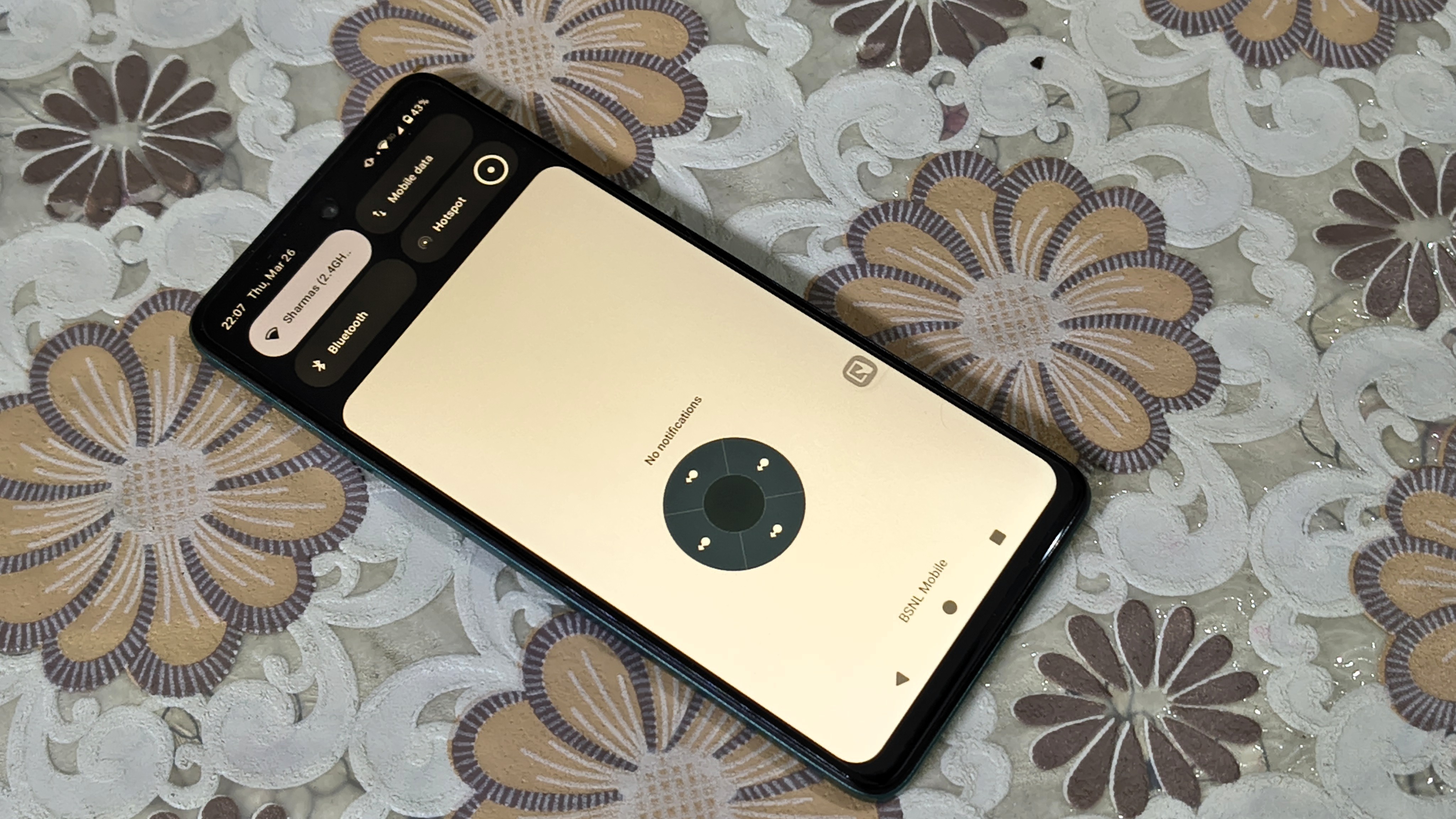 Γρήγορος δρομέας - ο δρομέας και ο ιχνηλάτης είναι ορατά στην οθόνη του τηλεφώνου