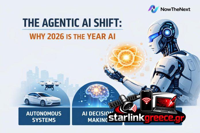 Agentic AI 2026: Η Τεχνητή Νοημοσύνη που Ενεργεί Μόνη της Agentic AI 2026: Η Τεχνητή Νοημοσύνη που Ενεργεί Μόνη της