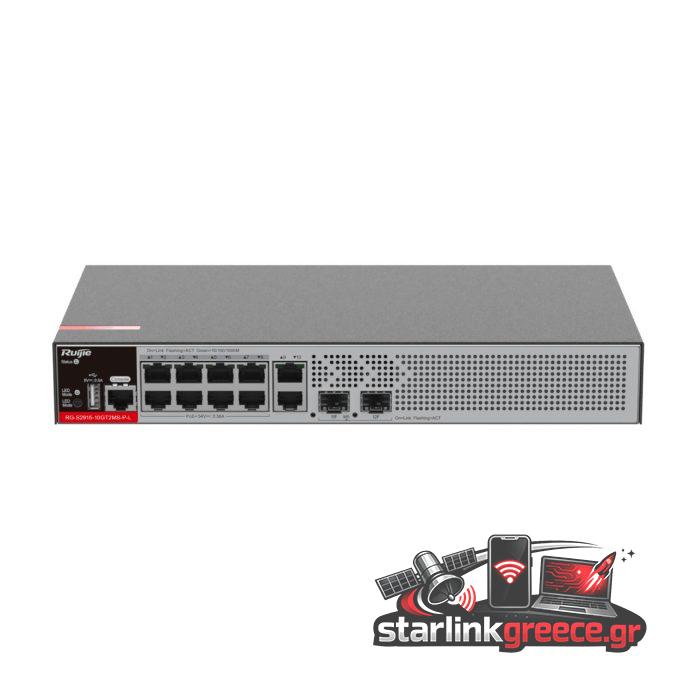 «Ruijie-Reyee RG-S2915-10GT2MS-P-L: Δίκτυα Εγχειρίδιο Κρίσιμης Υποδομής» «Ruijie-Reyee RG-S2915-10GT2MS-P-L: Δίκτυα Εγχειρίδιο Κρίσιμης Υποδομής»