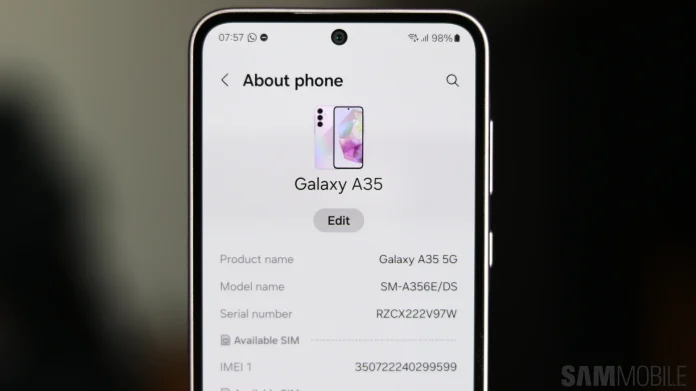 «Νέα έκδοση UI 8.5 beta για το Galaxy A35 διαθέσιμη τώρα» «Νέα έκδοση UI 8.5 beta για το Galaxy A35 διαθέσιμη τώρα»
