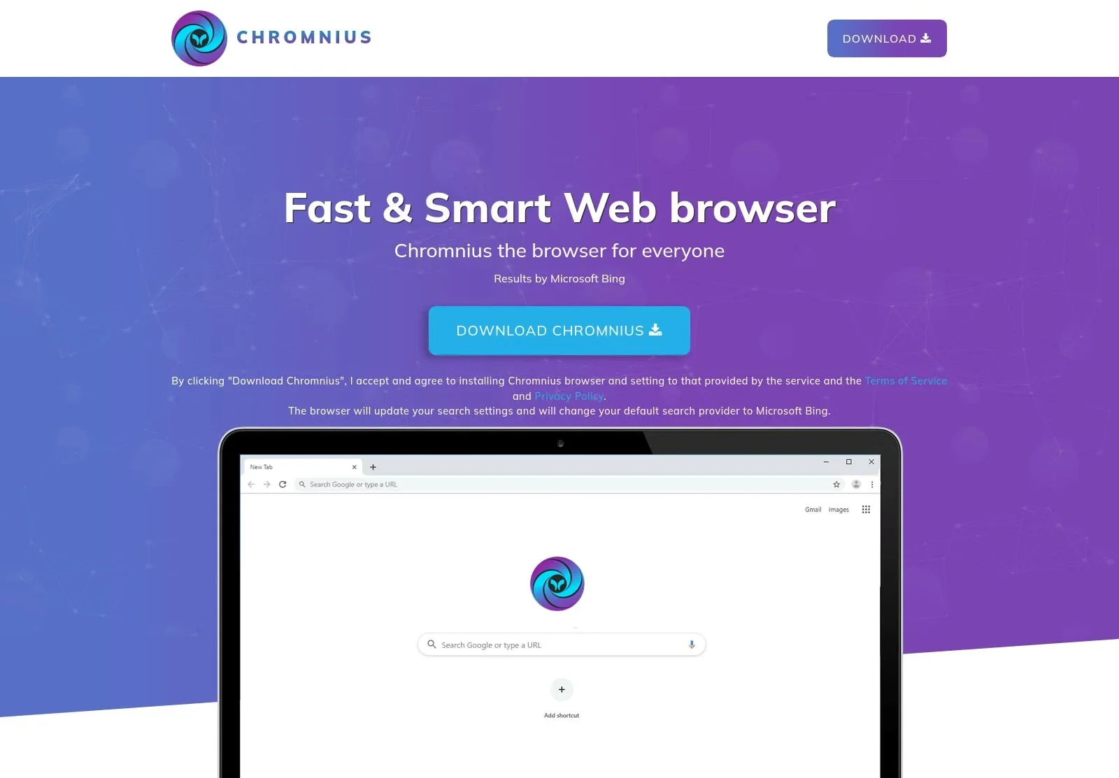 Ο ιστότοπος του εργαλείου Chromnius