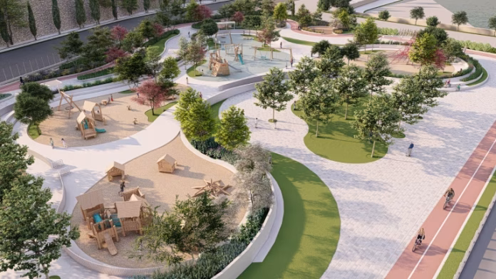 ΟΛΠ: Πάρκο με μοντέρνα παιδική χαρά και ποδηλατόδρομο ΟΛΠ: Πάρκο με μοντέρνα παιδική χαρά και ποδηλατόδρομο