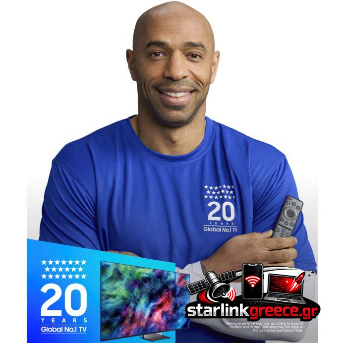 Samsung: 20 χρόνια ηγήτορας τηλεοράσεων με Thierry Henry Samsung: 20 χρόνια ηγήτορας τηλεοράσεων με Thierry Henry