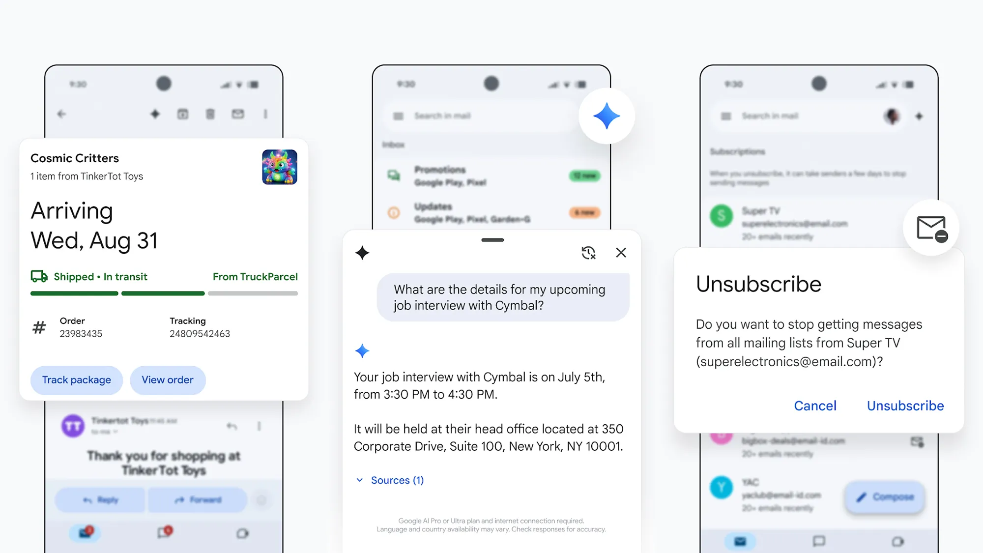 Διασύνδεση Gmail