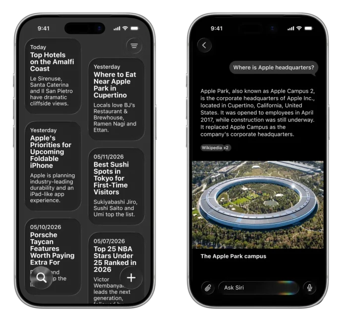 Apple Siri: Νέα χαρακτηριστικά για να ανταγωνιστεί το ChatGPT Apple Siri: Νέα χαρακτηριστικά για να ανταγωνιστεί το ChatGPT